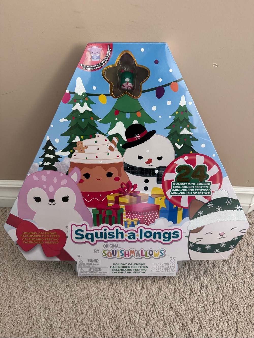 Squishmallows Squish-a-longs Advent Calendar